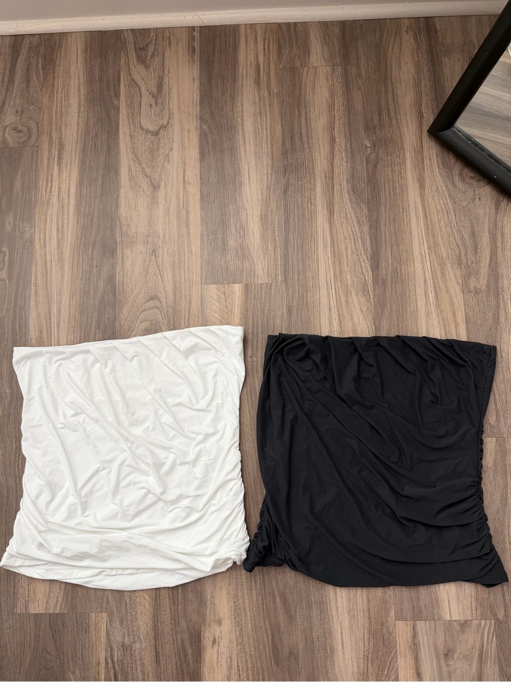 Abercrombie and Fitch Soft Matte Seamless Tube Top Strapless Bundle Large